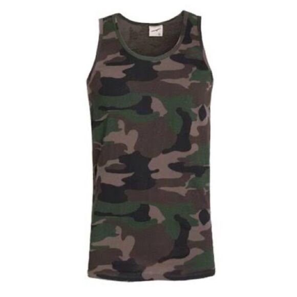 LAST ONE! Mens Camouflage Tank Top - Picture 1 of 1
